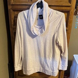 GVS Cream Cowl Neck Sweater